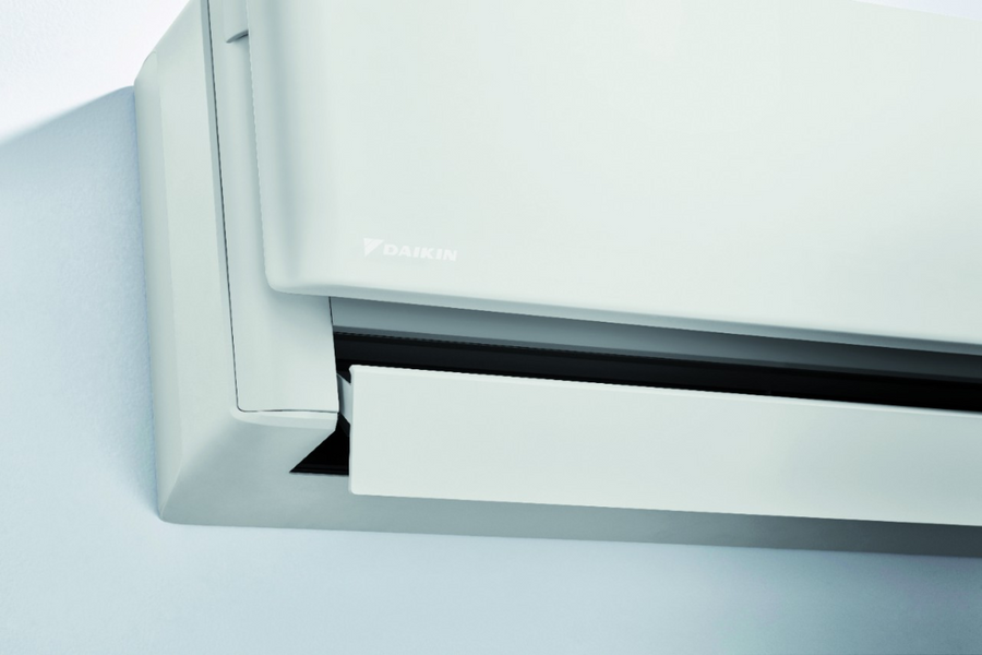 Daikin Stylish, close-up van de Coanda-klep