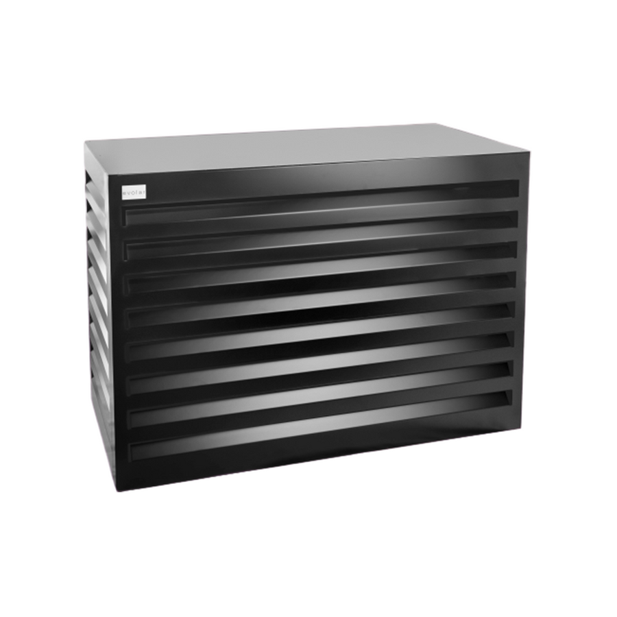 Evolar Cover Small in zwart, schuin van voren