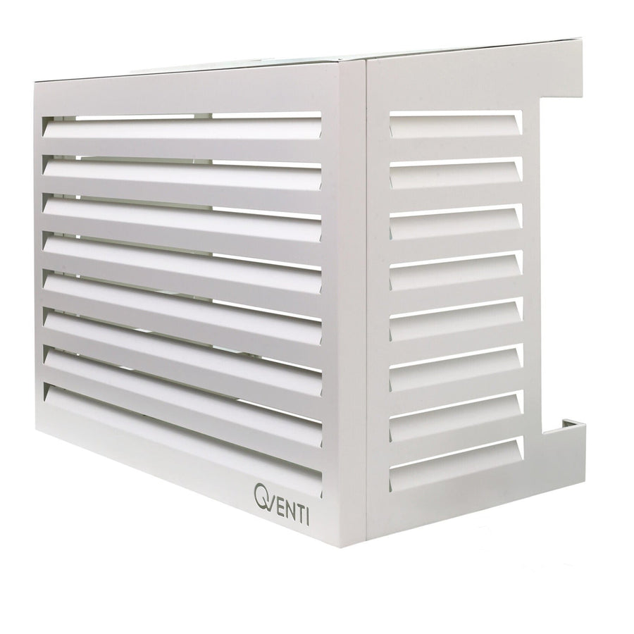 Qventi airco-omkasting 115 in wit, schuin van voren